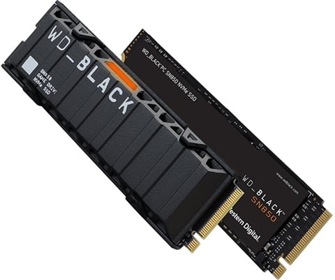 WD Black SN850 w/Heatsink (PCIe 4.0, PS5 Comp) 2TB 2280 NVMe M.2